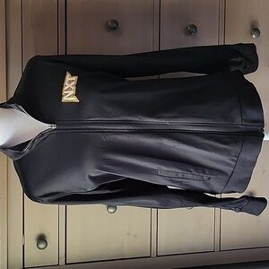 NXT WWE NYLON ZIPPER FRONT TRACK JACKET WOMEN'S MEDIUM